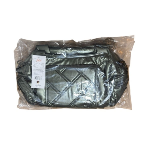 NWT Lug Rumble Quilted Satchel Bag with Crossbody Strap - Picture 14 of 15